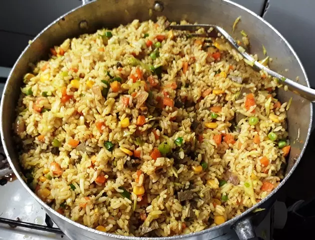 Ingredients for Fried Rice and how to prepare it